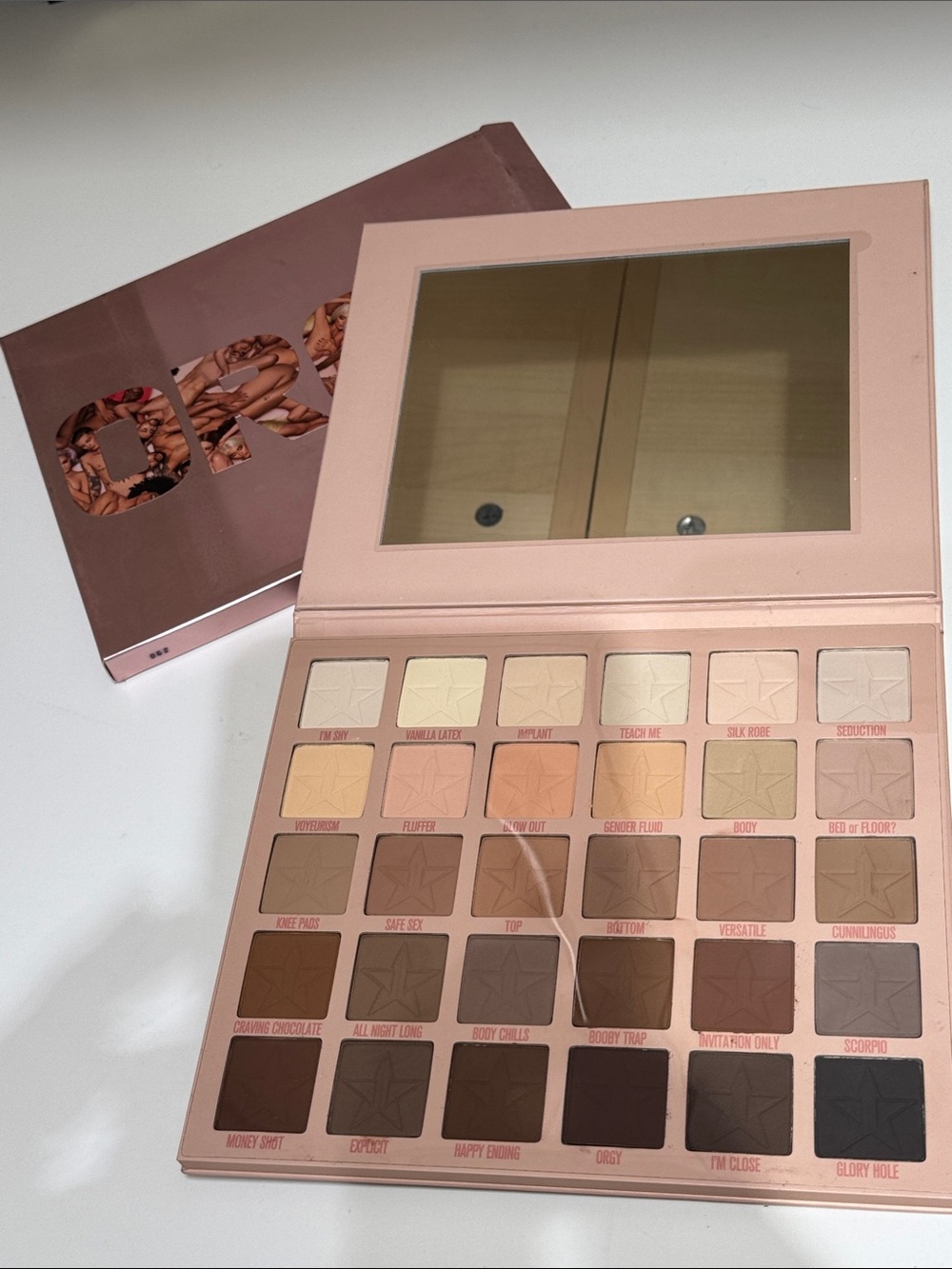 Jeffree Star 'ORGY' Nude Eyeshadow Palette - New - Picture 3 of 5